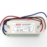 Драйвер (пластик) 12V 24W IP67 (1 выход) JLV-12024PA-E