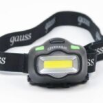 Фонарь Gauss LED налобный модель GFL308 3W 180lm 3xAAA
