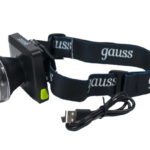 Фонарь Gauss LED налобный модель GFL401 5W 100lm Li-on 3000mAh диммируемый