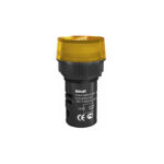 Индикатор ADDS ЛК-22 мм желтый LED 220В (12) DEKraft