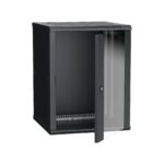ITK Шкаф LINEA W 12U 600x600 мм дверь стекло, RAL9005 IEK E-PRO