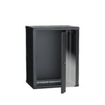ITK Шкаф LINEA W 18U 600x600 мм дверь стекло, RAL9005 IEK E-PRO
