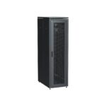 ITK Шкаф сетевой 19" LINEA N 42U 600х1000 мм перфорированные двери черный IEK E-PRO