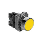 Кнопка управления NP2-BA51 без подсветки желтая 1НО IP40 574844 CHINT (10/180)