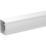 Короб 75Х55ММ с крышкой OL45 ПВХ RAL9003