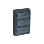 Корпус пластиковый ЩРН-П-36 IP41 черный KREPTA 3 ИЭК