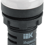 Индикатор AD-22DS (LED) Ø22мм (белый) 230В IEK !!!