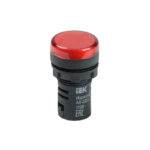 Лампа AD22DS(LED)матрица d22мм красный 24В AC/DC IEK E-PRO