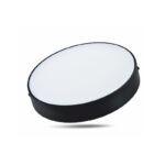 LED ДПО CITY R (черный) 36W 3600Lm d225х40 6500K IP20 MEGALIGHT (20)