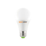 LED ЛАМПА A60 "Standart" 10W 900Lm 230V 4000K E27 MEGALIGHT (100)