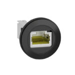 Порт RJ45 для монтажа на панели, пластик, Ø22, для интерфейса Ethernet, разъем RJ45 XB5PRJ45